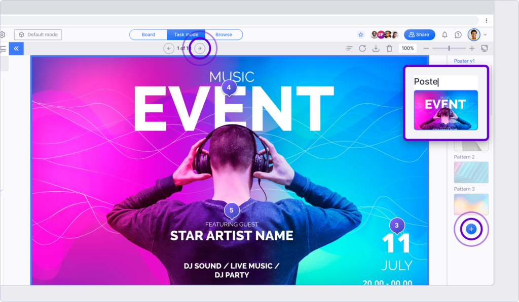 Working with images, design files, and PDF's
