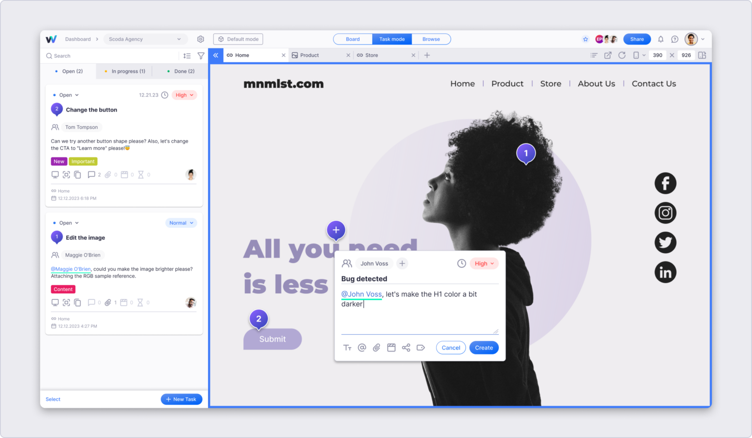 Find & Fix Bugs on Any Website | Webvizio Bug Tracking Tool