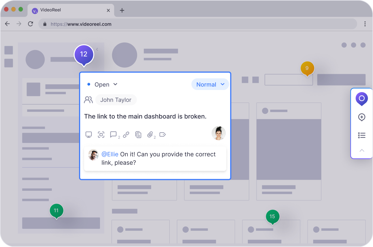 Bug reporting in one click